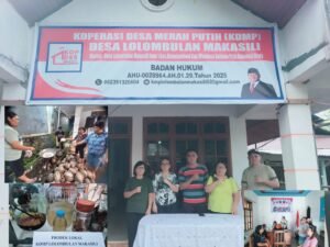 Koperasi Desa Merah Putih Lolombulan Makasili Mulai beroperasi, ini Kata Riny Wungow